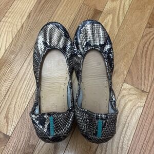 tieks Copperhead Snake‎ Ballet Flats - Size 8